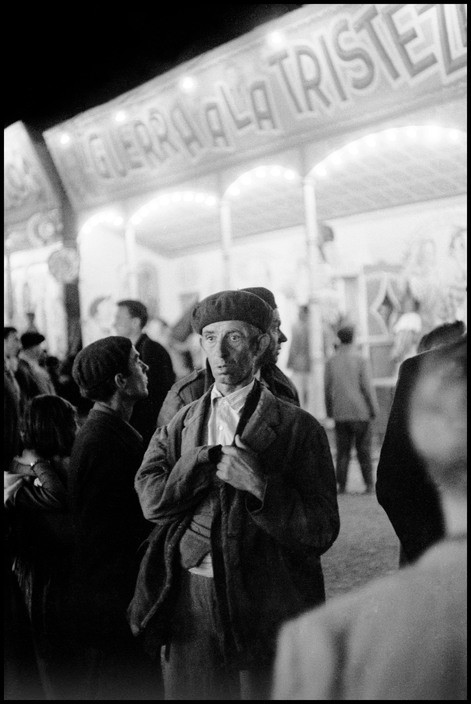 SPAIN. Navarre. Pamplona. St Fermines Festival. 1954.