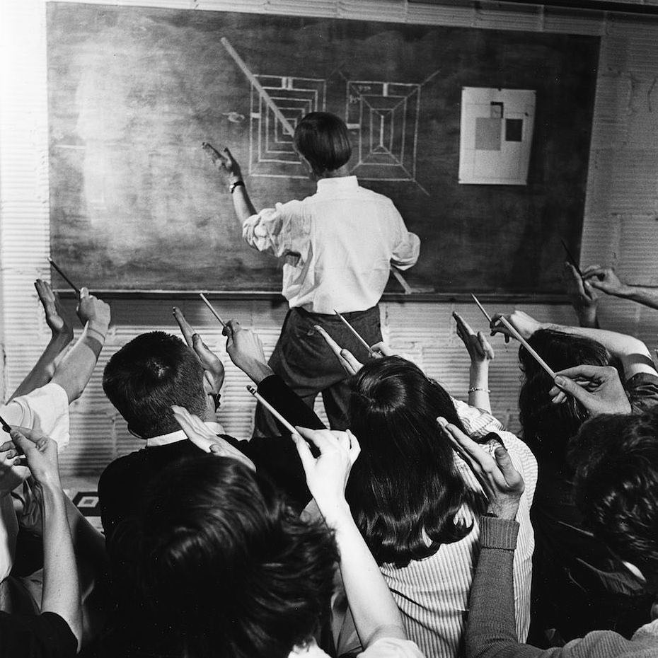 Josef Albers at Black Mountain College, 1940