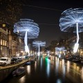 OGE Group, “Light a Wish,” Amsterdam Light Festival 2018, all images © Janus van den Eijnden