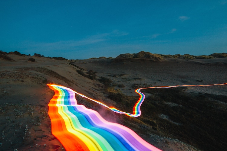 Rainbow Roads by Daniel Mercadante