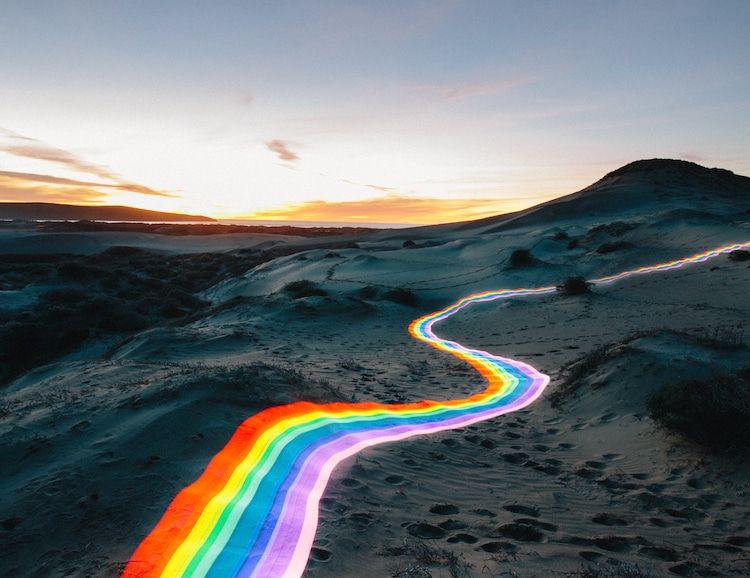 Rainbow Roads by Daniel Mercadante