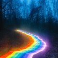 Rainbow Roads by Daniel Mercadante