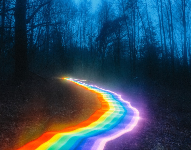 Rainbow Roads by Daniel Mercadante