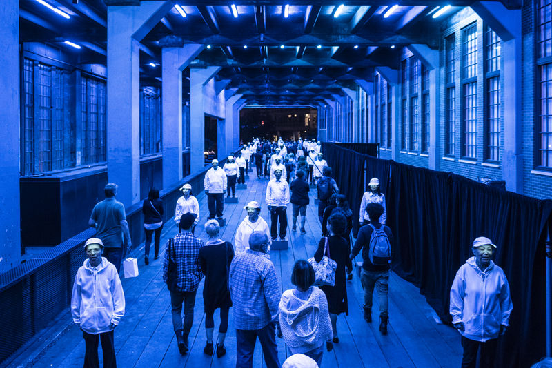 The Mile-Long Opera, New York City (co-created by Diller Scofidio + Renfro and David Lang, with text by Anne Carson and Claudia Rankine. Co-produced by Diller Scofidio + Renfro, the Hig