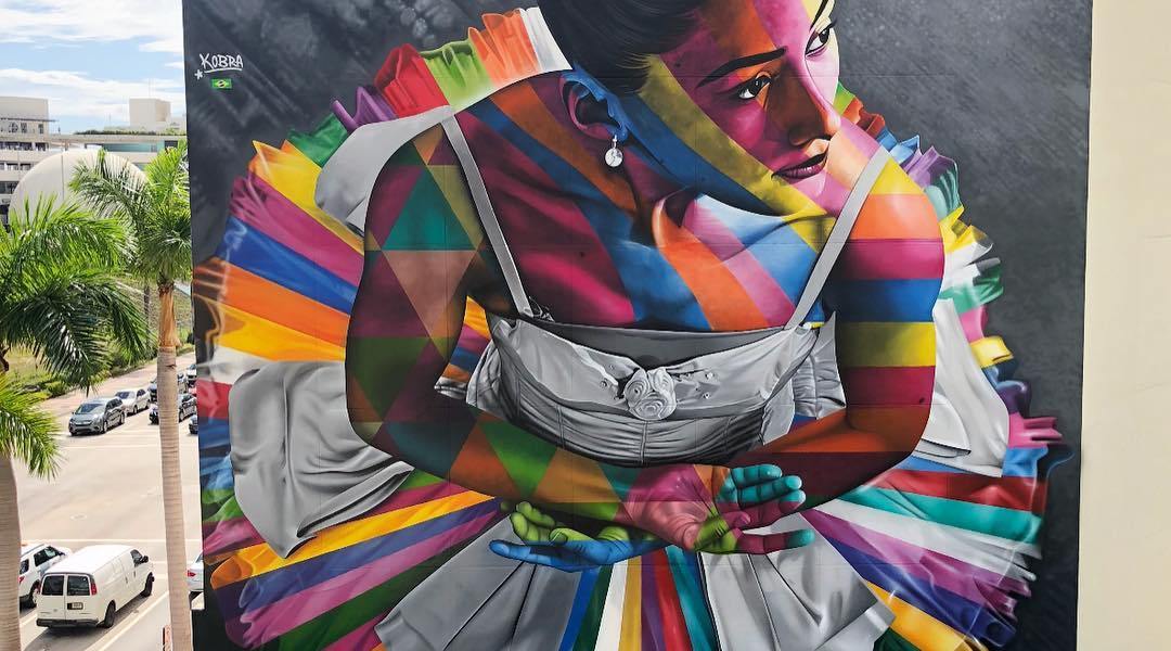 Eduardo Kobra @ Miami, USA