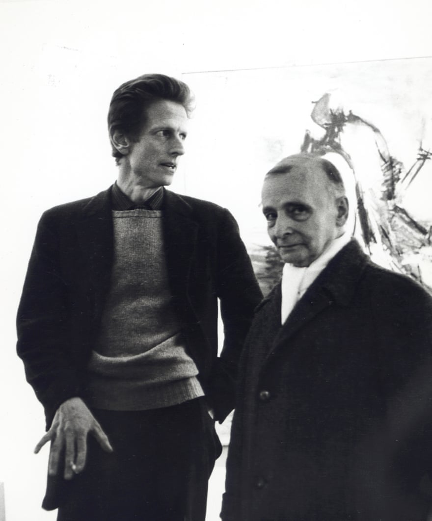 David Hare e Frederick Kiesler, 1959