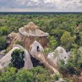 Image of Azulik Uh May in Tulum, Mexico. Courtesy of Enchanting Transformation