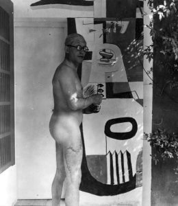 Le Corbusier dipinge nudo le pareti della E-1027