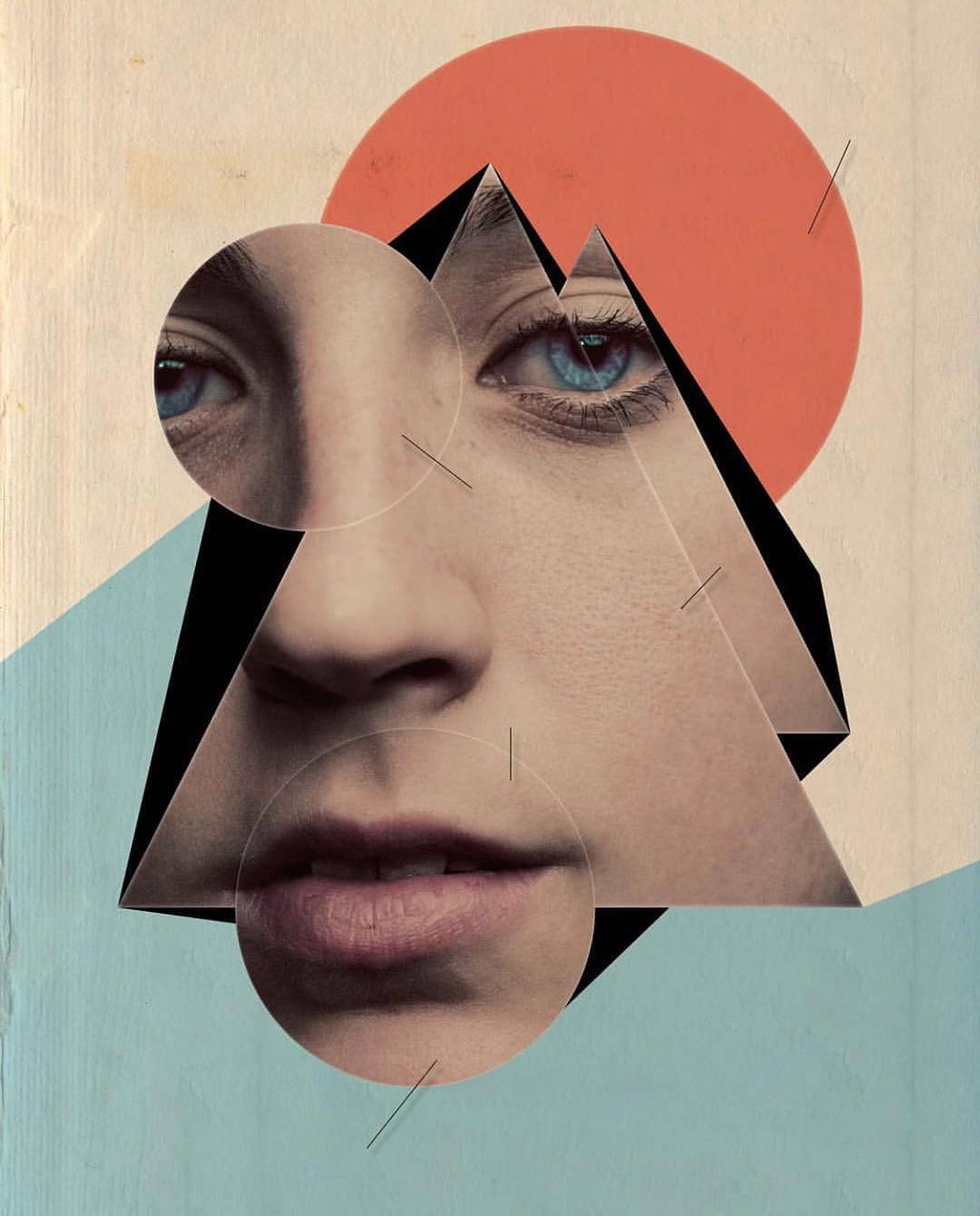 Geometric Portrait VII by Marcos Guinoza