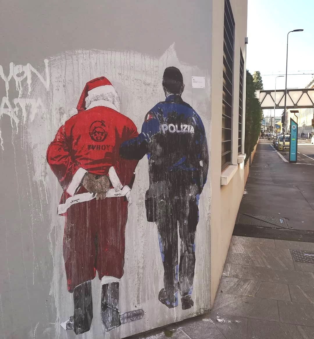 Tvboy @ Milan, Italy