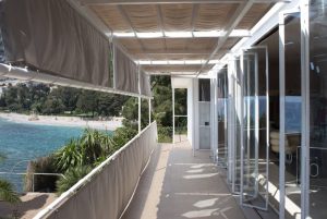 Vista dal terrazzo di E-1027