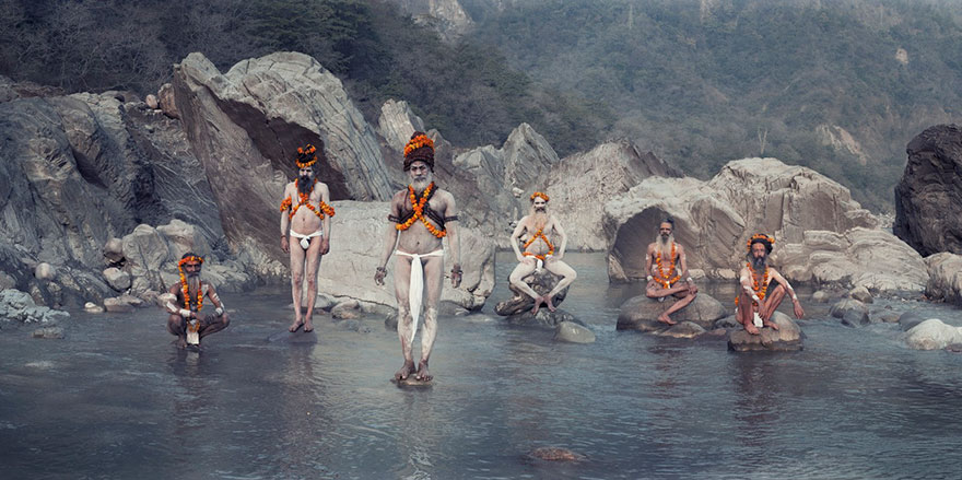 Ganges, Haridwar, India. Fotografia di Jimmy Nelson