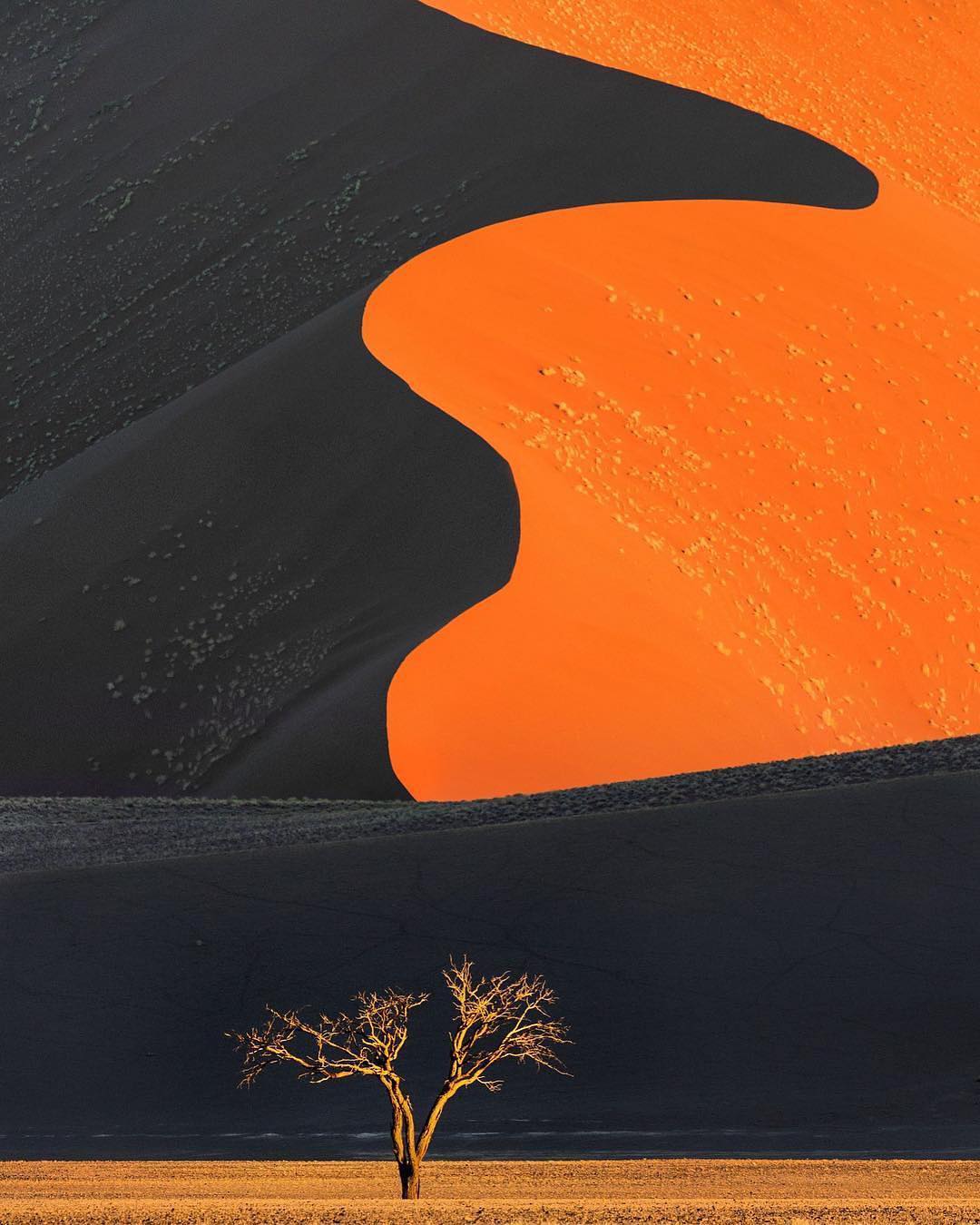 Namibia’s dunes. photography by Ian Plant