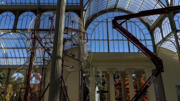 Jaume Plensa @ Palacio de Cristal, Madrid