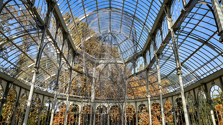 Jaume Plensa @ Palacio de Cristal, Madrid
