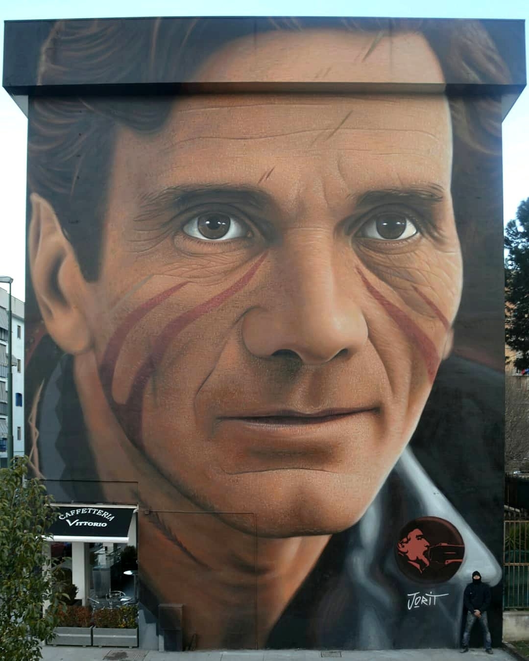 Jorit Agoch @Naples, Italy