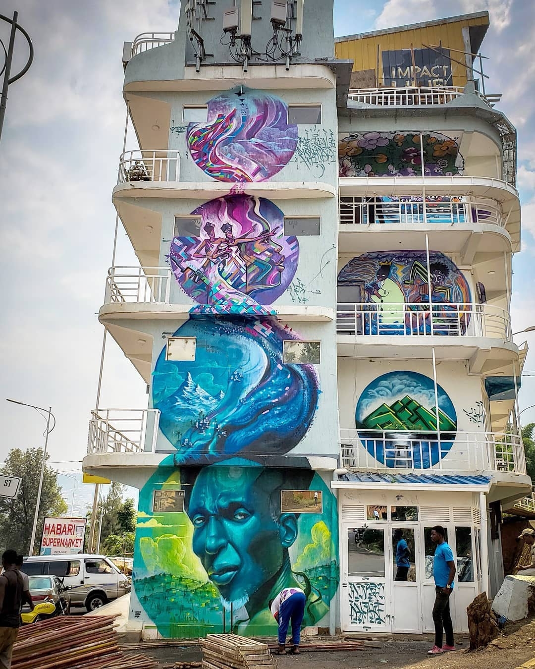 Monk.E & Viktart Mwangi @ Kigali, Rwanda