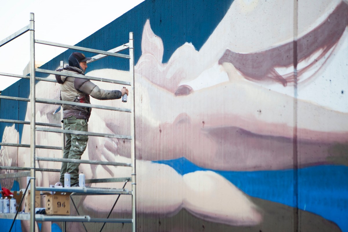 Ozmo @ Milan, Italy - work in progress - Photography by Elena Muresu