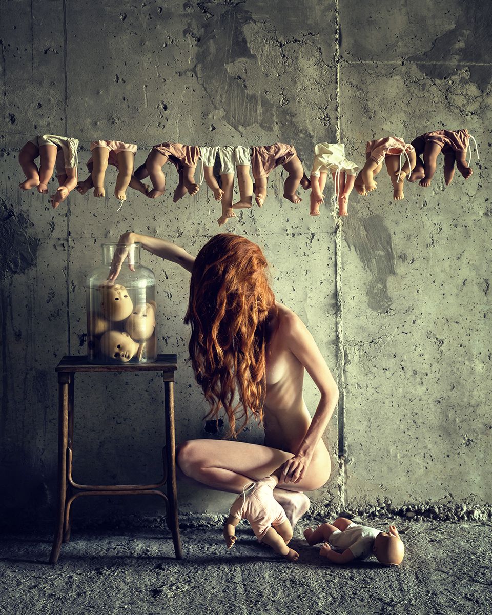 "The Collector" - Photographer: Peter Zelei - Model: Dori Hajdu