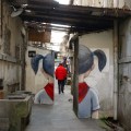 “Red Scarf” by Seth Globepainter @Shanghai, China