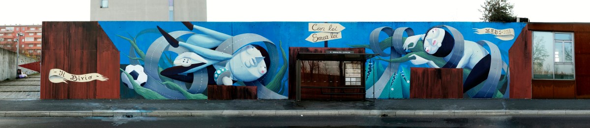 Zed1 @Milan, Italy - Il bivio