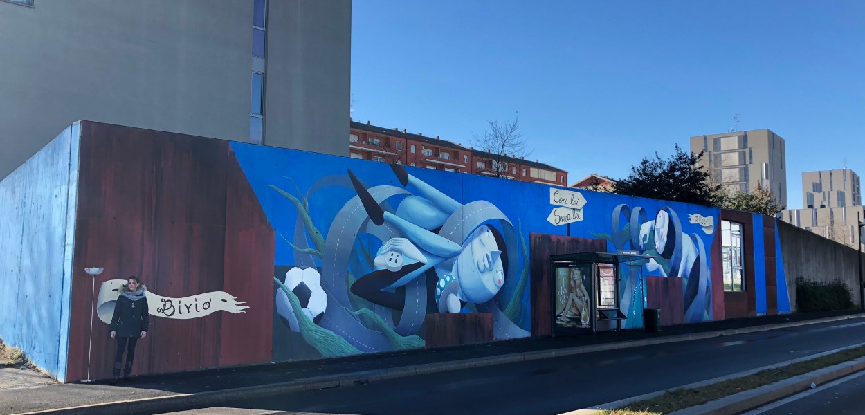 Zed1 @Milan, Italy - Il bivio