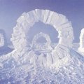 Andy Goldsworthy – Touching North, 1989, North Pole