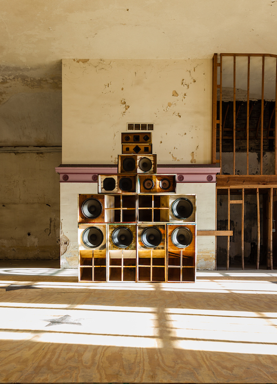 Gary Simmons, Recapturing Memories of the Black Ark, 2019. Courtesy of Desert X