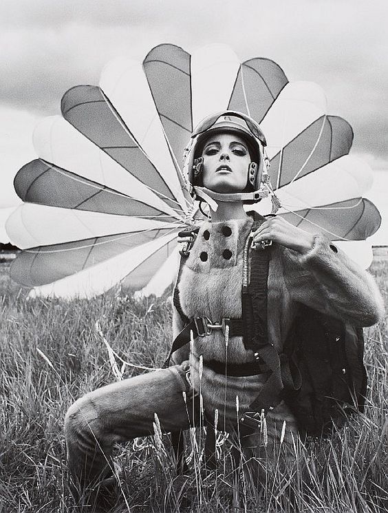 Mirella Petteni in a Saga Mink Jumpsuit, 1963 | by F.C. Gundlach