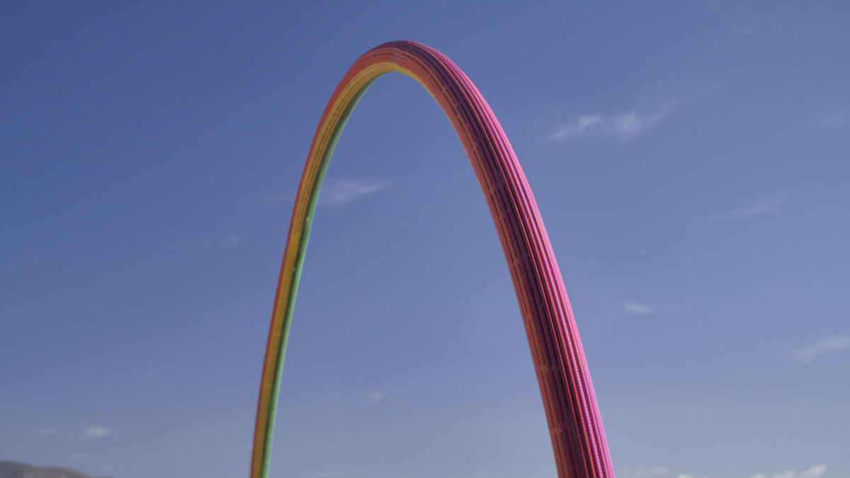 Pia Camil, Lover's Rainbow, 2018. Courtesy of the artist, Charco, and Desert X