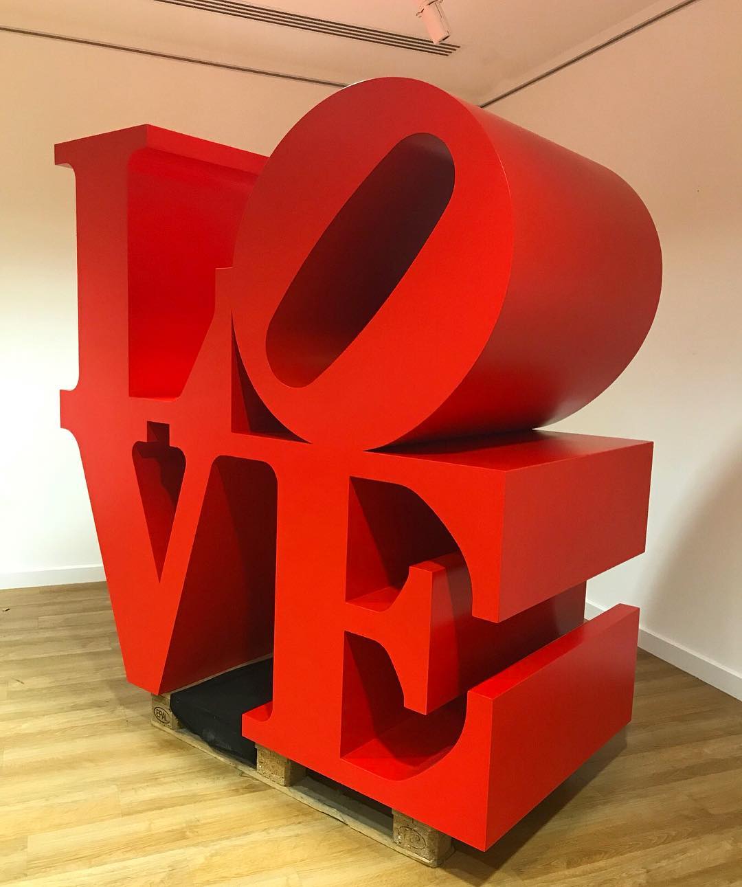"LOVE" sculpture by Robert Indiana