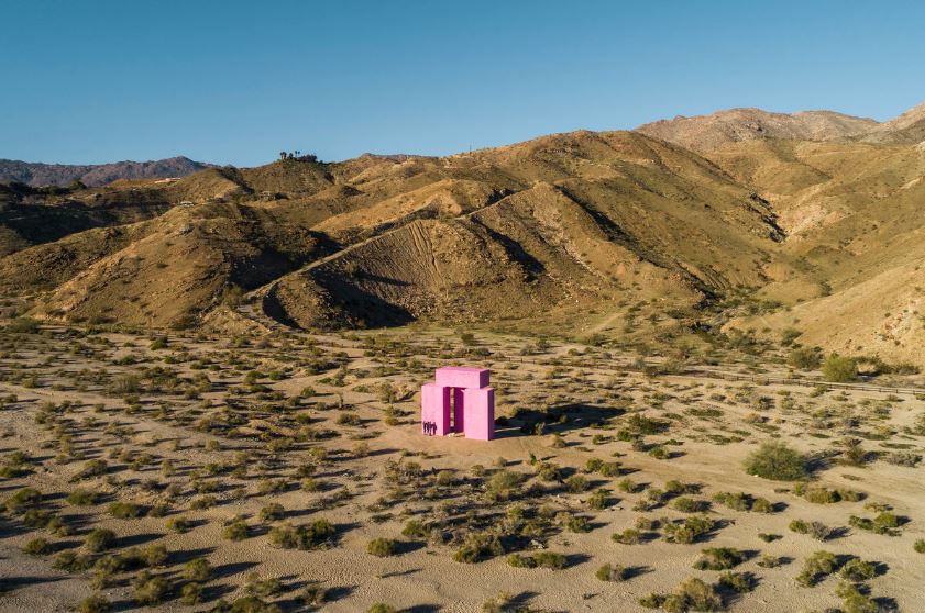 SUPERFLEX, Dive-In, 2019. Photo by Lance Gerber. Courtesy of Desert X