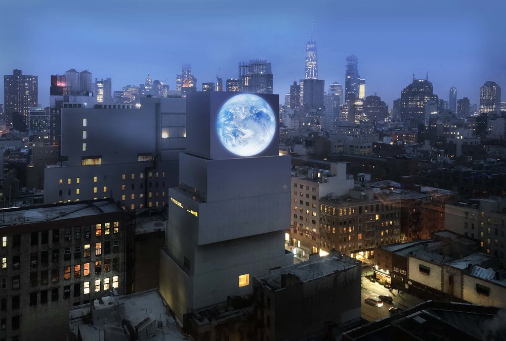 Blue Marble by Sebastian Errazuriz @ New Museum, New York