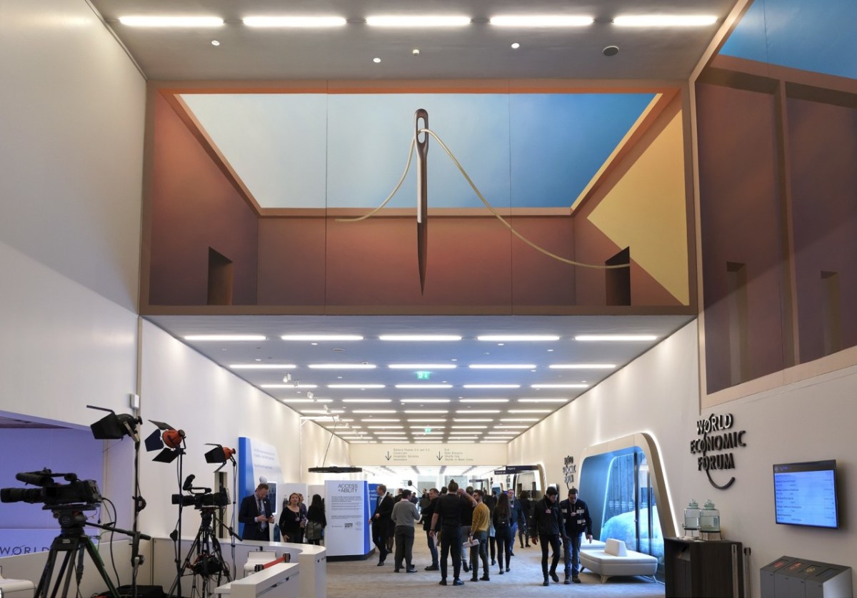 "Finding Hope" by Mehdi Ghadyanloo @ Davos, Svizzera