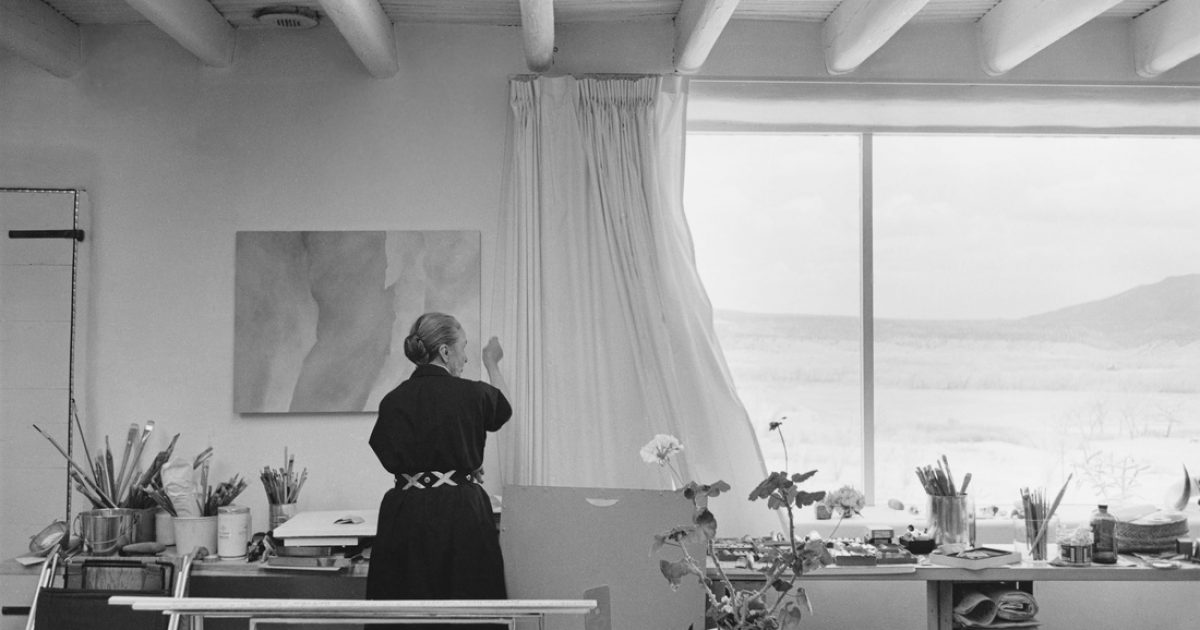 Georgia O'Keeffe @ Abiquiú, New Mexico, USA