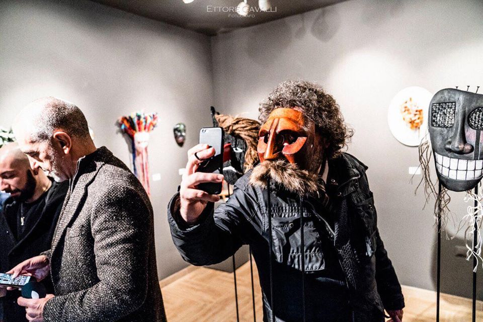 Inaugurazione Premio Maschere d'Artista, Marrubiu - Fotografia di Ettore Cavalli