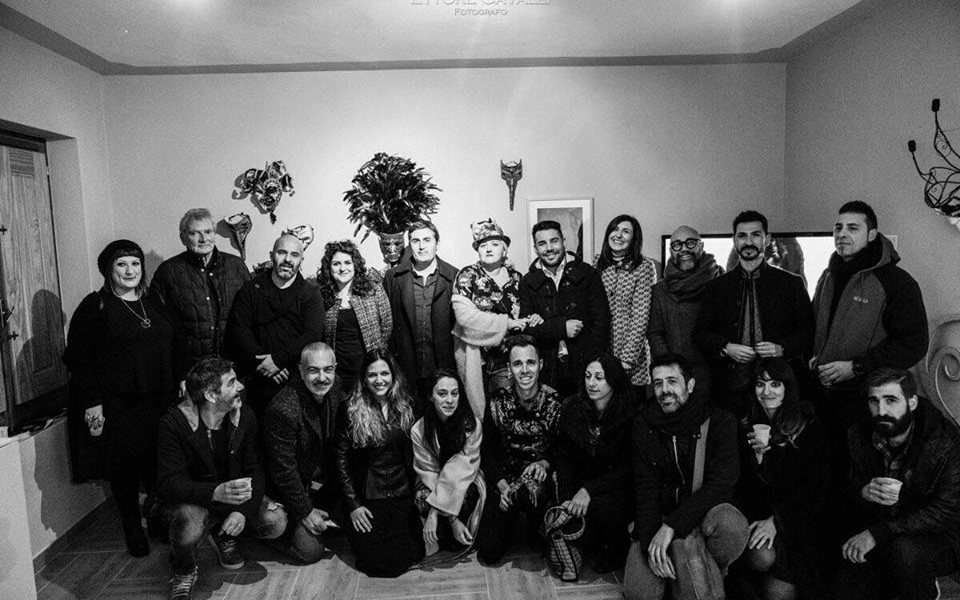 Inaugurazione Premio Maschere d'Artista, Marrubiu - Fotografia di Ettore Cavalli