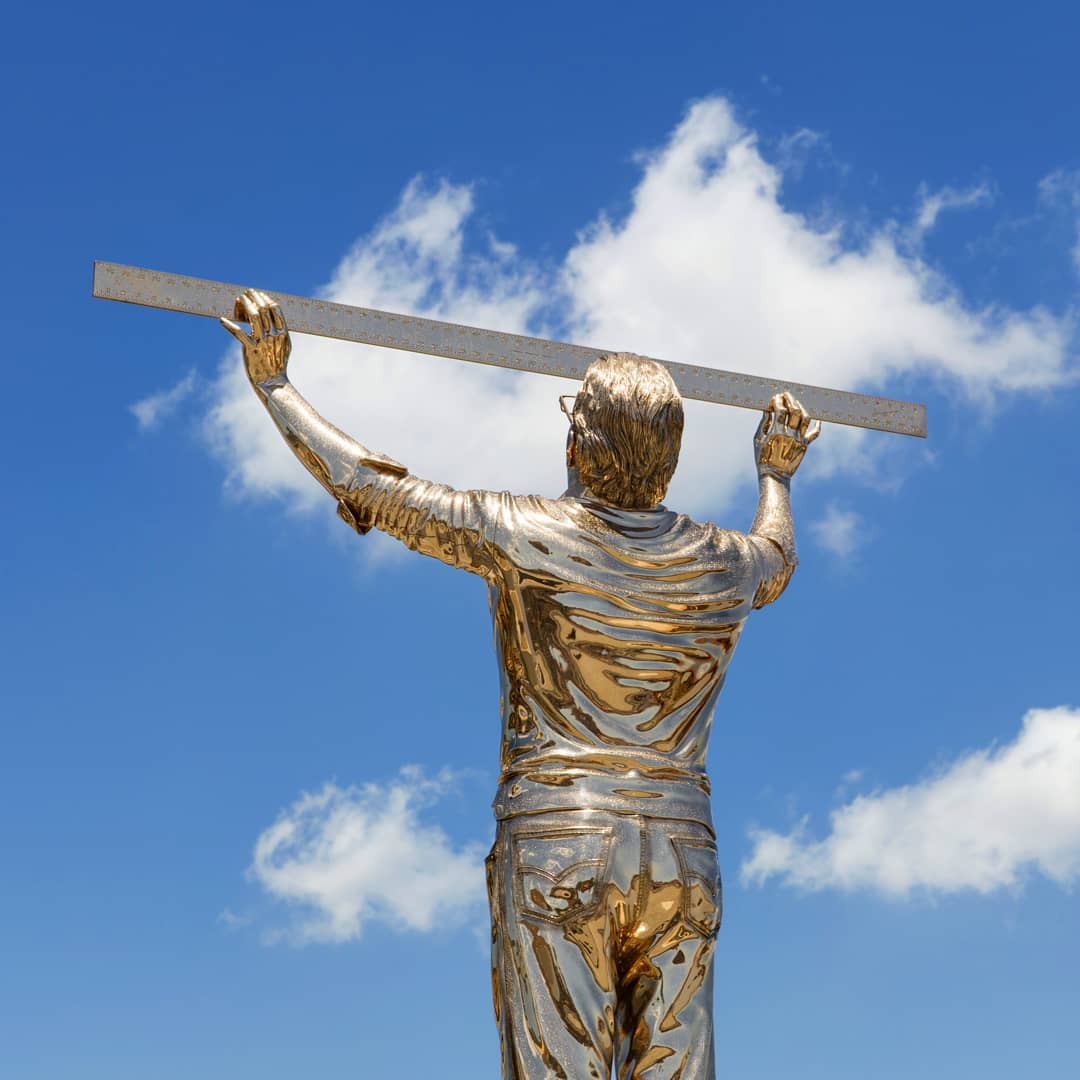 Jan Fabre, "L’uomo che misura le nuvole" (1998 – 2016) @ Museo Madre, Naples, Italy