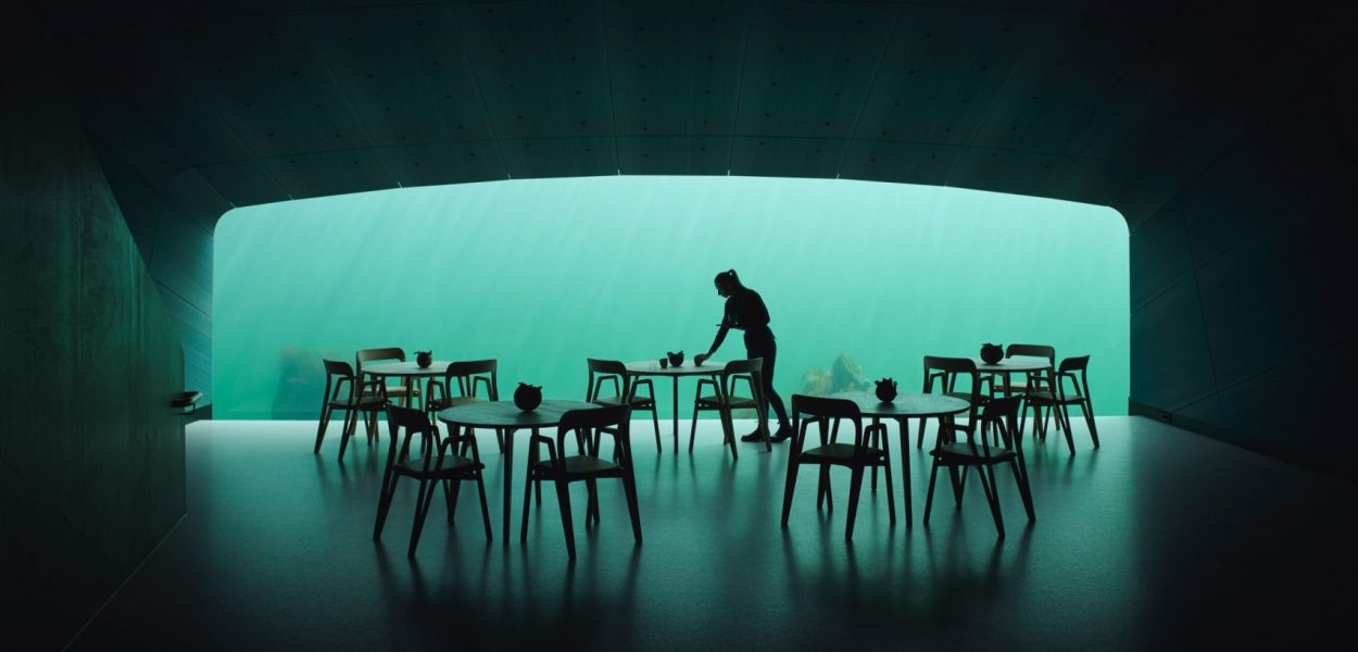 "Under" by Snøhetta. Photography by Ivar Kvaal