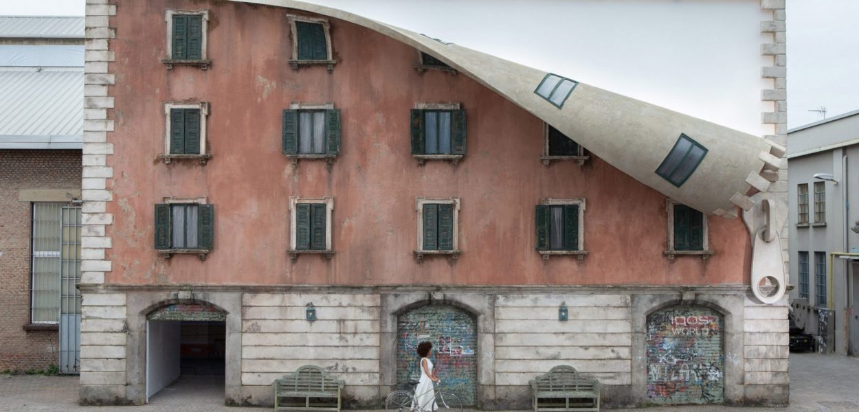 "IQOS World revealed" by Alex Chinneck @ Milano Design Week 2019