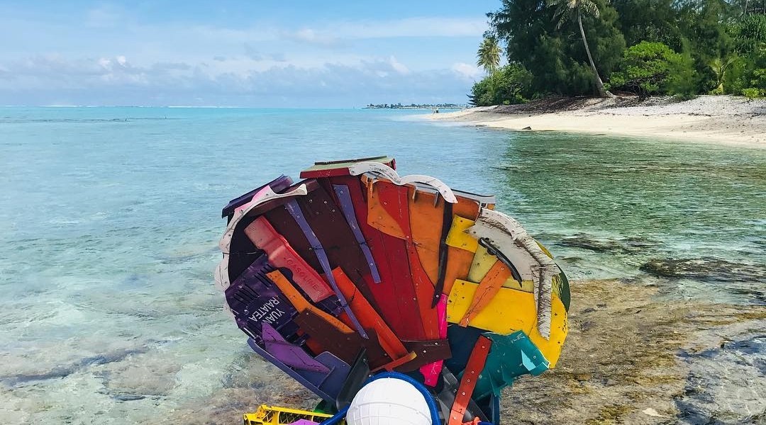 Bordalo II @Bora Bora, French Polynesia
