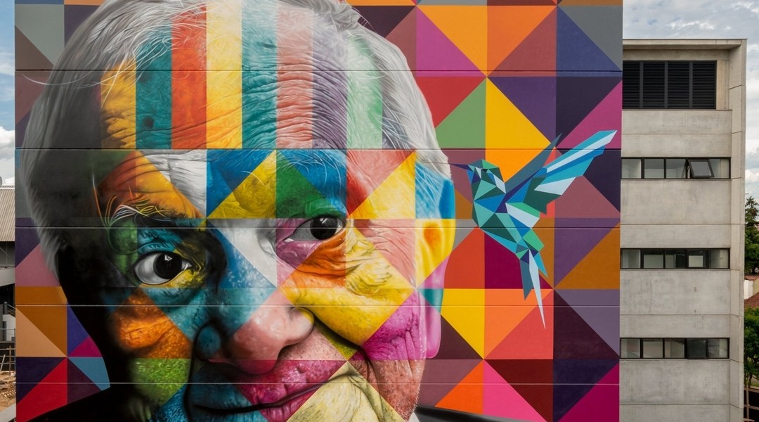 Eduardo Kobra @Porto Alegre, Brazil