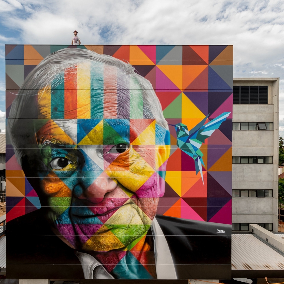 Eduardo Kobra @Porto Alegre, Brazil