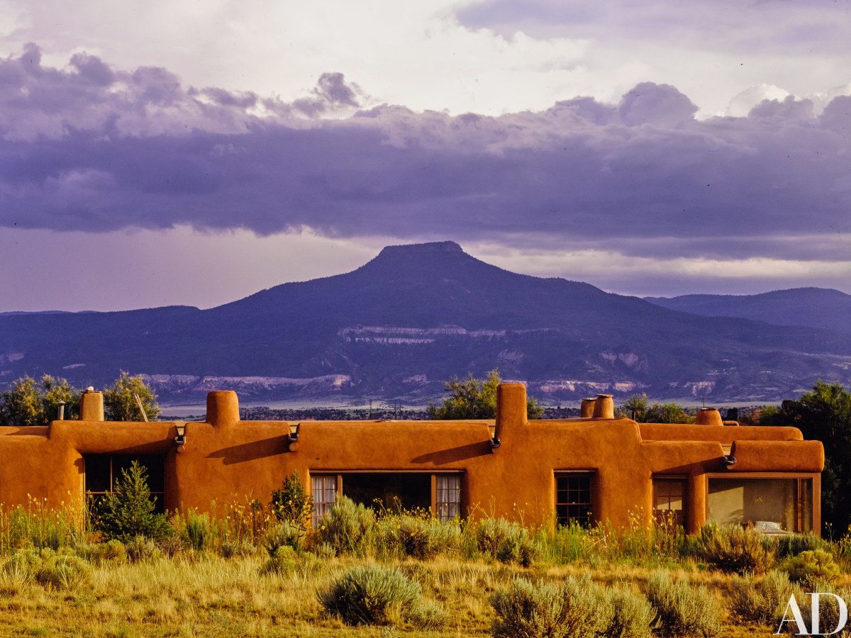 Esterno della casa ad Abiquiu