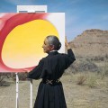 Georgia O’Keeffe con Pelvis Series Red With Yellow, 1960