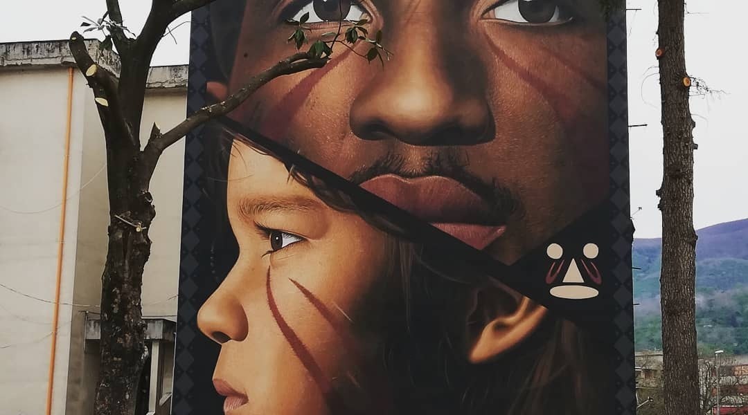 Jorit Agoch @Palma Campania, Italy