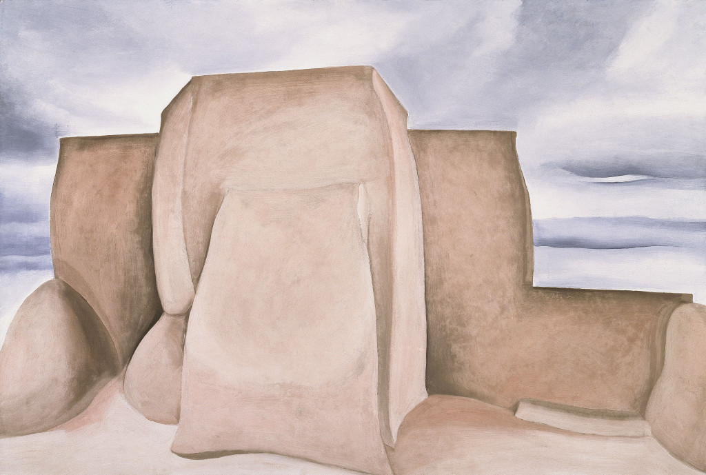 Ranchos Church, New Mexico c/o Georgia O’Keeffe Museum/DACS London