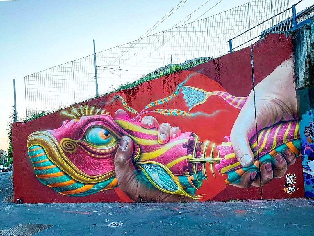 Rosk & Loste + Mr Blob @Milan, Italy