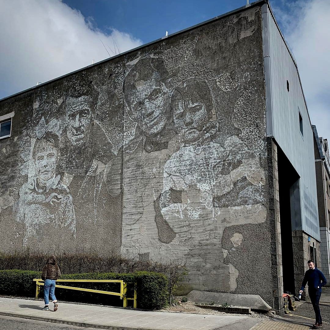 Vhils @Aberdeen, UK