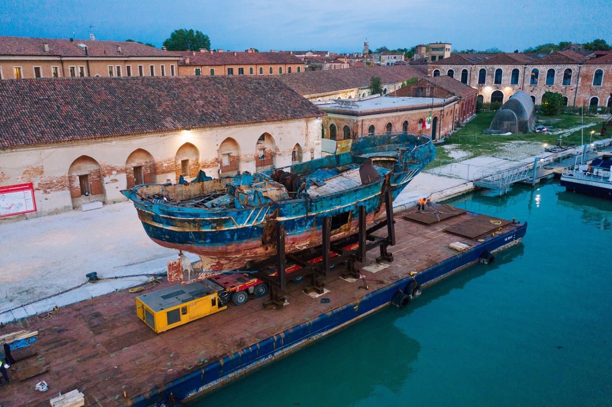 "Barca nostra" by Christoph Büchel @ Biennale Arte 2019